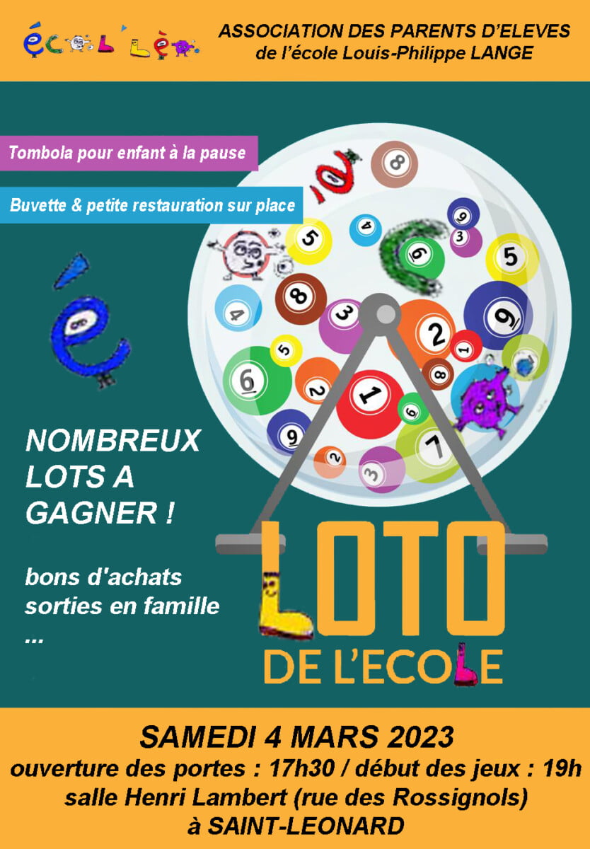 Loto d’Ecol’Léo - Saint Léonard Normandie votre commune proche de Fécamp